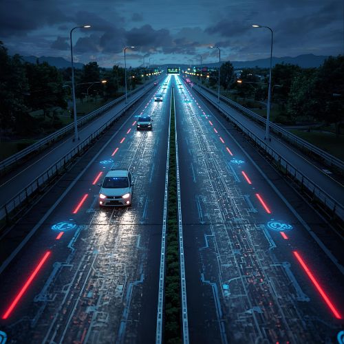 Carreteras Inteligentes: Cómo la Energía Solar y el  loT están Creando el Ecosistema Vial del Mañana