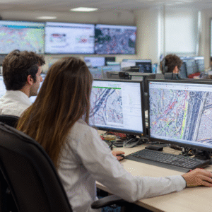 Sesión de consultoría definiendo intervenciones prioritarias sobre mapa urbano